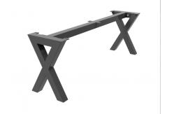 China X SHAPED STEEL BENCH LEGS WITH TOP SUPPORT BAR supplier