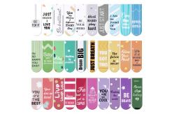 China Customized Brand Print Logo  Magnetic Page Clip Bookmark Magnetic Bookmarks supplier