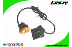 China CREE LED Mining Hard Hat Led Lights 10000Lux With Low Power Warning Function supplier