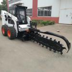 CE Small Skid Steer Loader 4WD High Capacity For Construction for sale
