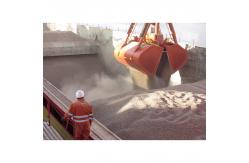 China 12 Cubic Radio Remote Control Clamshell Grabs For Marine Ship Crane supplier