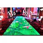 220V Voltage LED Dance Floor High Brightness Epistar Chip with Customer Label Included Yes for sale