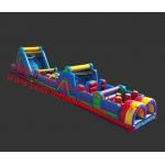 Commercial Baby / Kid Inflatable Obstacle Course Equipment For Amusement Park for sale