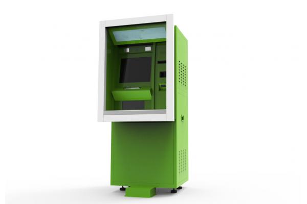 Wall-through ATM Machine Payment Terminal ATM Kiosk