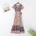China CUSTOMIZE WRAP DRESS manufacturer