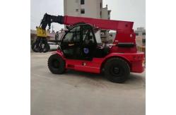 China 10ton Telescopic Crane Loader Mini Front Wheel Drive Low Noise supplier