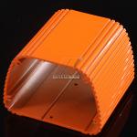 2200pa Large Aluminum Extrusions , Aluminum Alloy Profile Orange Anodized for sale