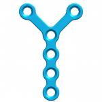 Locking Screw Orthopedics 1.5mm Y Shaped Maxillofacial Plate Type III for sale