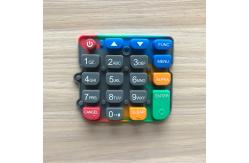 China Customized POS Machine Silicone Rubber Keys Waterproof Durable supplier