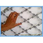 Welded Galvanized Concertina Razor Barbed Wire Fencing With Loops