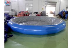 China Customized Airtight Inflatable Swimming Pool Durable PVC Inflatable Water Pool supplier