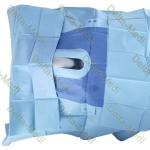 EENT Disposable Surgical Drapes EENT Split Drape For Eye Ear Nose Throat Surgery for sale