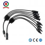 1 Pair Y Branch Solar Panel 30A Cable Connector FFM MMF PV Wire T Splitter for sale