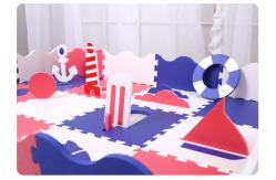 China Children Playmat Including Rails New Desgin Well Performance To Protects Kids Safe supplier