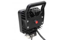 China Square Tractor Spot Lights 27W LED Work Headlight IP67 With Switch supplier