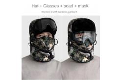 China Black Cool Military Tactical Masks , Custom Tactical Skull Face Mask Skeleton supplier