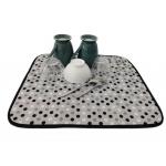 200gsm Reversible Microfiber Dish Drying Mat Tableware Protector for sale