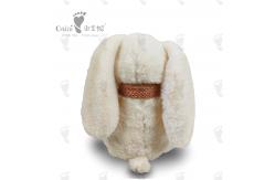 China 22 X 31cm CE Soft Plush Toy White Bunny Soft Toy Planet Friendly supplier