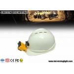 Compact 170g Yellow Coal Mining Lights / Lightweight Electric Miners Lamp for sale