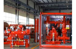 China 1000GPM@185PSI Skid Mounted Fire Pump NFPA20 Standard For Oil Terminals supplier