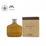 Personalized Perfume Bottle Lids Zinc Alloy Material Cylindrical Shape Non Spill for sale