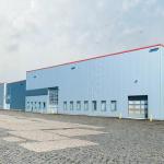 High Strength Industrial Steel Building Construction Lightweight Steel Frame Construction for sale