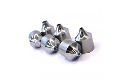 China High Flexural Strength Silver Oil Spray Nozzles With Abrasion Resistance supplier