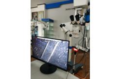 China Double Binocular Ophthalmic Surgery Microscope With CCD Camera supplier