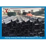 Custom Black / Green Welded Wire Mesh Fence For Residential V Shape