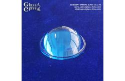 China Custom Borosilicate Glass Aspheric LED Lens for Enhancing LED Efficiency supplier