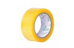 China Yellow Brown Custom Waterproof Acrylic Bopp Single Sided Pressure Sensitive Adhesive Tape supplier