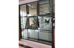 China Curtain Wall Structure Aluminium Alloy Profile For Double Glazing Glass Panel Facade supplier