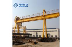 China 25Tons Span 32m Double Girder Beam Gantry Crane Outdoor Using supplier