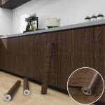 Interior Decoration Self Adhesive Wallpaper with 3D Effect and Wood Grain Design in Stripes Plaid for sale