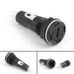 R3-55 H3-55 Panel Mount Chassis Cylinder Catridge Fuse Holder Block for 6.35x32mm Glass Ceramic Tube Fuses 20A 250V for sale