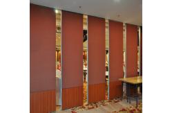 China Banquet Hall Folding Movable Partition Walls Heat Insulation And Fireproof supplier