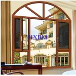 High end Composite Wood clad aluminum casement Windows with Double Glazing for Mexico market for sale