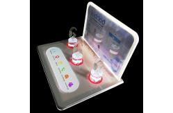 China Transparent ZHLX07 ODM LED Plastic Display Stands supplier
