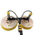 Double Head Telescopic Role Solar Panel Cleaning Brush For PV Panel for sale