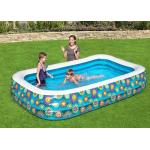 Three Rings Inflatable Family Swimming Pool For Home Backyard for sale
