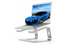 China Ergonomic Aluminum Portable Adjustable Laptop Stand Detachable 26cm supplier