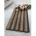 Waterproof Decoration PS Interior 3D Wood Wall Paneling Cornice Moulding for sale