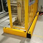 Floor Barrier Flexible Safety Barrier Protect Against Vehicle Forks for sale