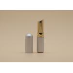 Slim Matt Silver Custom Lip Balm Tubes 4.5g Aluminum Appearance Material
