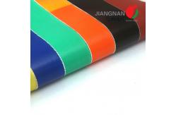 China 2m Width Twill Weave Fiberglass Silicone Coated Fiberglass Fabric Fireblanket supplier
