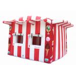 Digital Printing Outdoor Inflatable Tent House Airtight Inflatable Ice Cream Shop Tent for sale