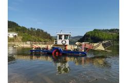 China Full Auotamatic 5 CBM Aquatic Weed Harvester For River Cleaning supplier