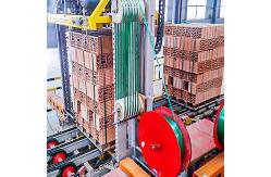 China Horizontal Vertical Automatic Setting Robot Belt Strapping And Packaging System supplier