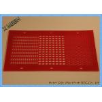 Red Color Mining Screen Mesh PU Material Low Noise Non - Pegging Flexible for sale