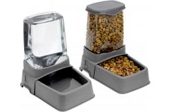 China Stainless Steel Pet Food Bowls Raised Gravity Feed supplier